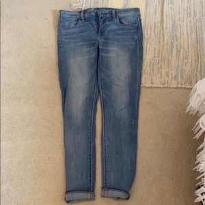 American Eagle Medium Wash Jeggjngs